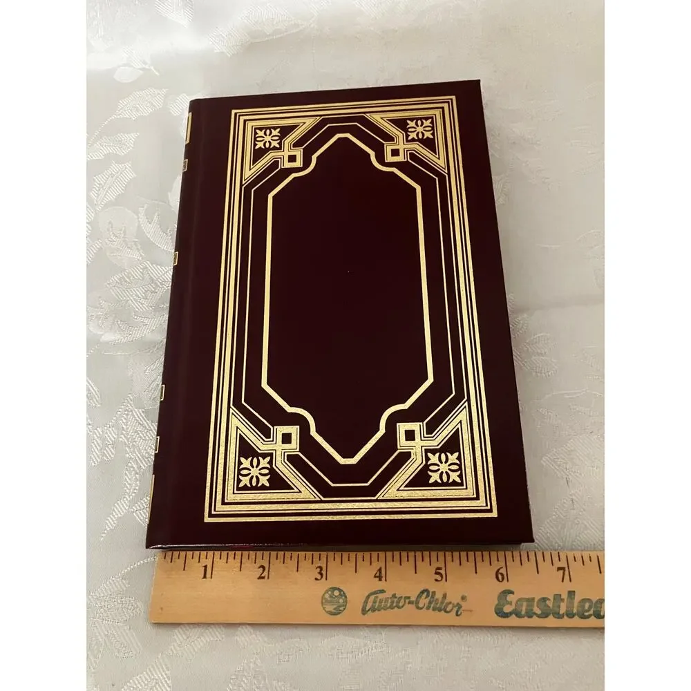 1983 Robert Schuller Tough Times Never Last Bonded Leather Gilt Book 16th Print